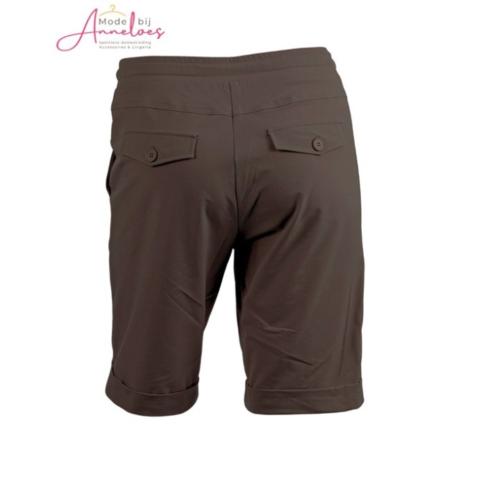 Enjoy Korte broek travel 870716 - Donker bruin